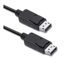 Qoltec DisplayPort v1.2 male | DisplayPort v1.2 male | 5K | 2m