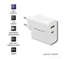 Qoltec lādētājs | 45W | 5-20V | 2.4-3A | USB tips C + USB tips A