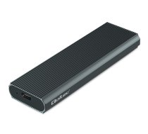 Ārējās atmiņas M.2 SSD korpuss |NVMe | PCIe | USB 3.1 | USB-C 10 Gb/s | 4TB | Qoltec ®