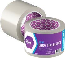 Low noise līmlente, 48mm x 66m, caurspīdīga