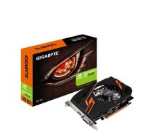Graphics Card GIGABYTE NVIDIA GeForce GT 1030 2 GB 64 bit PCIE 3.0 16x GDDR5 Memory 6008 MHz GPU 1265 MHz Single Slot Fansink GV-N1030OC-2GI