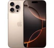 iPhone 16 Pro Max 256GB Titāns tuksneša krāsā