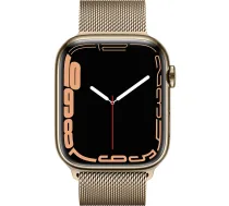 Apple Watch Series 7 GPS + Cellular 41mm Zelta Nerūsējošais tērauds