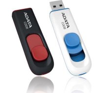 Adata MEMORY DRIVE FLASH USB2 16GB/BLACK/RED AC008-16G-RKD A-DATA