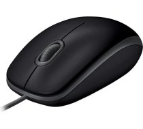 Logitech MOUSE USB OPTICAL B110 SILENT/BLACK 910-005508 LOGITECH