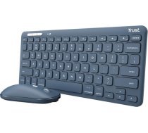 Trust KEYBOARD +MOUSE WRL LYRA/BLUE 24937 TRUST