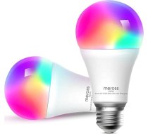 Meross Smart Light Bulb|MEROSS|Power consumption 9 Watts|200-240V|Beam angle 180 degrees|MSL120DAHK-EU