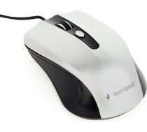 Gembird MOUSE USB OPTICAL BLACK/SILVER/MUS-4B-01-BS GEMBIRD