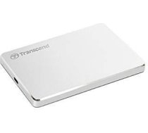 Transcend External HDD|TRANSCEND|StoreJet|2TB|USB 3.1|Colour Silver|TS2TSJ25C3S