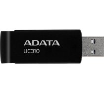 Adata MEMORY DRIVE FLASH USB3.2 64GB/BLACK UC310-64G-RBK ADATA