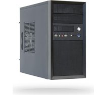 Chieftec Case|CHIEFTEC|MiniTower|MicroATX|Colour Black|CT-01B-OP