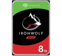 Seagate HDD|SEAGATE|IronWolf|8TB|SATA 3.0|256 MB|7200 rpm|Discs/Heads 5/10|3,5"|ST8000VN004