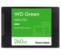 Western Digital SSD|WESTERN DIGITAL|Green|240GB|SATA 3.0|SLC|Read speed 545 MBytes/sec|2,5"|MTBF 1000000 hours|WDS240G3G0A