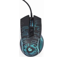 Gembird MOUSE USB OPTICAL GAMING/BLACK MUSG-RGB-01 GEMBIRD