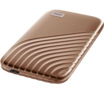 Western Digital External SSD|WESTERN DIGITAL|My Passport|1TB|USB 3.2|Write speed 1000 MBytes/sec|Read speed 1050 MBytes/sec|WDBAGF0010BGD-WESN