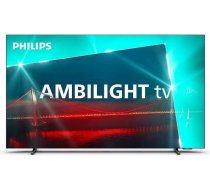 Philips TV Set|PHILIPS|48"|OLED/Smart|3840x2160|Wireless LAN|Bluetooth|Google TV|Metallic|48OLED718/12