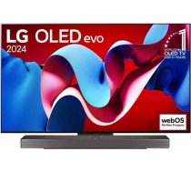 LG TV Set|LG|55"|OLED/4K/Smart|3840x2160|Wireless LAN|Bluetooth|webOS|Black|OLED55C41LA