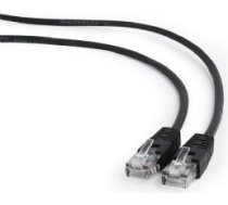 Gembird PATCH CABLE CAT5E UTP 0.5M/BLACK PP12-0.5M/BK GEMBIRD