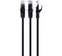 Gembird PATCH CABLE CAT6 UTP 0.5M/BLACK PP6U-0.5M/BK GEMBIRD