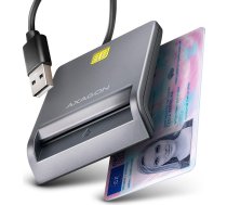 Axagon CARD READER FLAT SMARTCARD/ID/USB2.0 1.3M CRE-SM3T AXAGON
