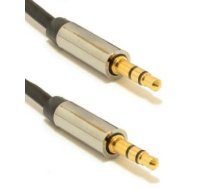 Gembird CABLE AUDIO 3.5MM 1M/CCAP-444-1M GEMBIRD