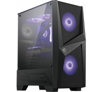 MSI Case|MSI|MAG FORGE 100M|MidiTower|Not included|ATX|MicroATX|MiniITX|Colour Black|MAGFORGE100M