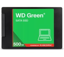 Western Digital SSD|WESTERN DIGITAL|Green|500GB|3D NAND|Read speed 545 MBytes/sec|2,5"|MTBF 2000000 hours|WDS500G5G0A