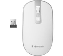 Gembird MOUSE USB OPTICAL WRL WHITE/SILVER MUSW-4B-06-WS GEMBIRD