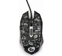 Gembird MOUSE USB OPTICAL BLACK/MUS-6B-GRAFIX-01 GEMBIRD