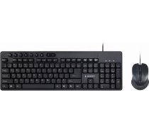 Gembird KEYBOARD +MOUSE USB ENG/KBS-UM-04 GEMBIRD