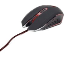 Gembird MOUSE USB OPTICAL GAMING/RED MUSG-001-R GEMBIRD