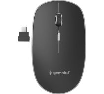 Gembird MOUSE USB-C OPTICAL WRL BLACK/SILENT MUSW-4BSC-01 GEMBIRD