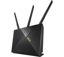 Asus Wireless Router|ASUS|Wireless Router|1800 Mbps|Wi-Fi 5|Wi-Fi 6|1 WAN|4x10/100/1000M|Number of antennas 4|4G-AX56