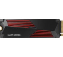 Samsung SSD|SAMSUNG|990 PRO with Heatsink|2TB|M.2|PCIE|NVMe|MLC|Write speed 6900 MBytes/sec|Read speed 7450 MBytes/sec|2.3mm|TBW 1200 TB|MTBF 1500000 hours|MZ-V9P2T0GW