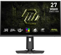 MSI LCD Monitor|MSI|27 "|2560 x 1440 pixels|Wide Quad HD|Native aspect ratio 16:9|LCD|Flat|MAG274QPFX32