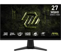 MSI LCD Monitor|MSI|27 "|2560 x 1440 pixels|Wide Quad HD|Native aspect ratio 16:9|LCD|Flat|MAG275QFE20