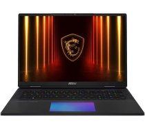 MSI Notebook|MSI|Titan 18 HX AI A2XWJG|CPU Core Ultra|U9-285HX|2800 MHz|18"|3840x2400|RAM 64GB|DDR5|6400 MHz|SSD 6TB|NVIDIA GeForce RTX 5090|24GB|ENG|Card Reader SD Express|Windows 11 Pro|Black|3.6 kg|TITAN18HXAIA2XWJG-492NL