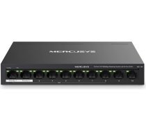 Mercusys Switch|MERCUSYS|Desktop/pedestal|10x10Base-T / 100Base-TX|PoE+ ports 8|MS110P