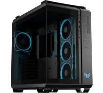 Asus Case|ASUS|TUF Gaming GT502 Horizon|MidiTower|Case product features Transparent panel|Not included|ATX|MicroATX|MiniITX|Colour Black|TUFGAMINGGT502HORIZON