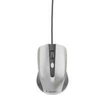 Gembird MOUSE USB OPTICAL BLACK/SILVER/MUS-4B-01-BS GEMBIRD