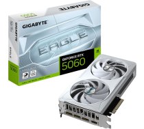 Gigabyte Graphics Card|GIGABYTE|NVIDIA GeForce RTX 5060|8 GB|GDDR7|128 bit|PCIE 5.0 16x|GPU 2550 MHz|Dual Slot Fansink|1xHDMI|3xDisplayPort|GV-N5060EAGLEOCICE-8GD