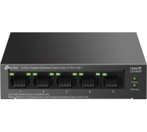 Tp-Link Switch|TP-LINK|LS105GP|PoE+ ports 4|LS105GP