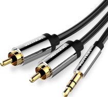 Vention CABLE AUDIO 3.5MM TO 2XRCA/2M BCFBH LINDY