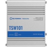 Teltonika Switch|TELTONIKA|TSW101|5xRJ45|PoE ports 4|60 Watts|TSW101