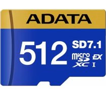 Adata MEMORY MICRO SDXC 512GB SD7.1/UD512GEX3L1-C ADATA