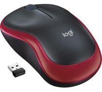 Logitech MOUSE USB OPTICAL WRL M185/RED 910-002237 LOGITECH