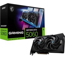 MSI Graphics Card|MSI|NVIDIA GeForce RTX 5060|8 GB|GDDR7|128 bit|PCIE 5.0 16x|Dual Slot Fansink|RTX50608GGAMINGOC