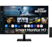 Samsung LCD Monitor|SAMSUNG|32 "|3840 x 2160 pixels|4K Ultra HD|Native aspect ratio 16:9|LCD|Flat|LS32FM700UUXDU