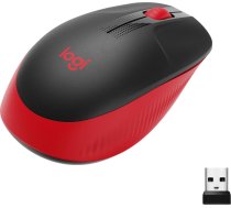 Logitech MOUSE USB OPTICAL WRL M190/RED 910-005908 LOGITECH