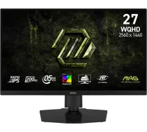 MSI LCD Monitor|MSI|27 "|2560 x 1440 pixels|Wide Quad HD|Native aspect ratio 16:9|LCD|Flat|MAG274QPFE20